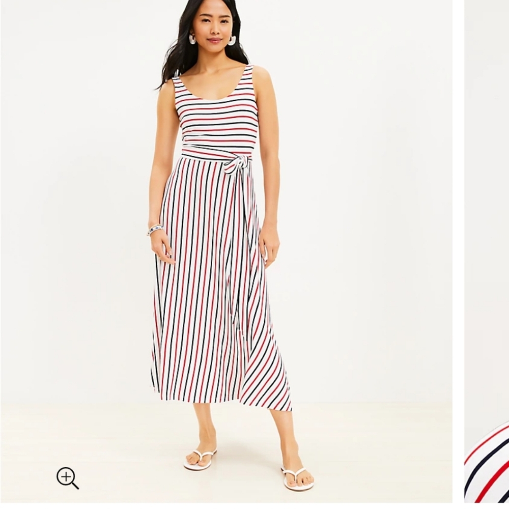 Loft Striped Dress